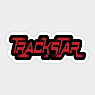 Track star Sticker